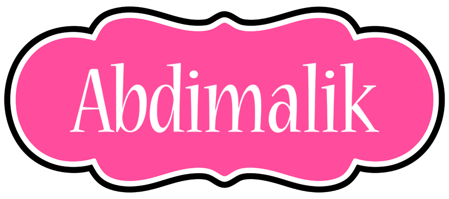 Abdimalik invitation logo