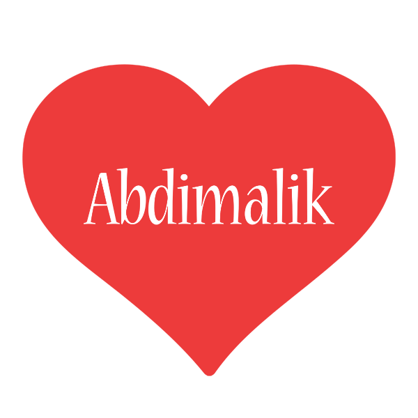 Abdimalik love logo
