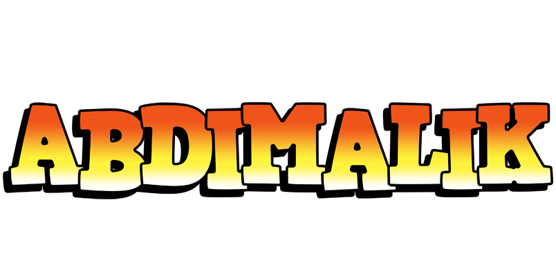 Abdimalik sunset logo