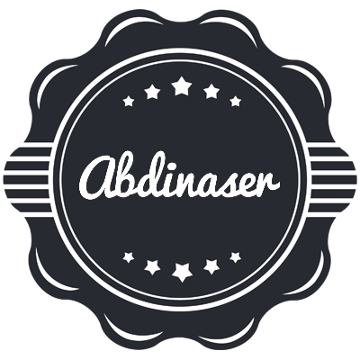 Abdinaser badge logo