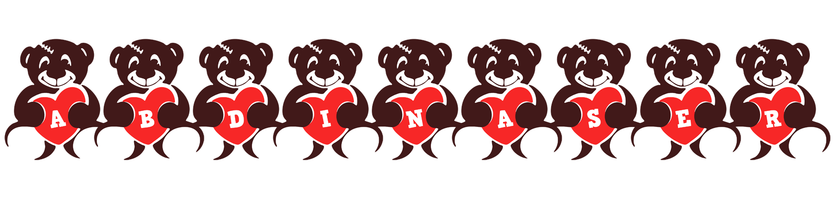 Abdinaser bear logo