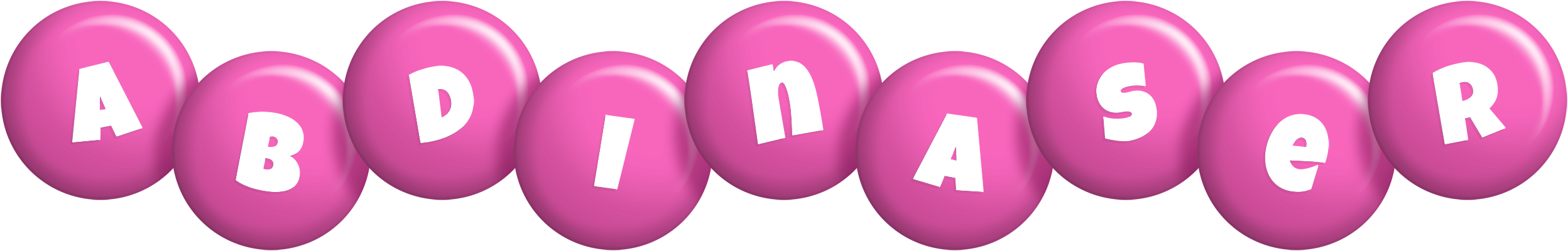 Abdinaser candy-pink logo