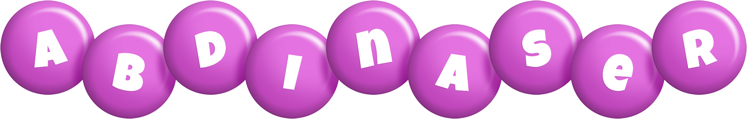 Abdinaser candy-purple logo