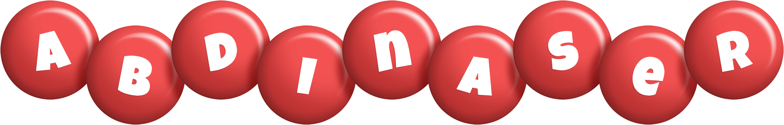 Abdinaser candy-red logo