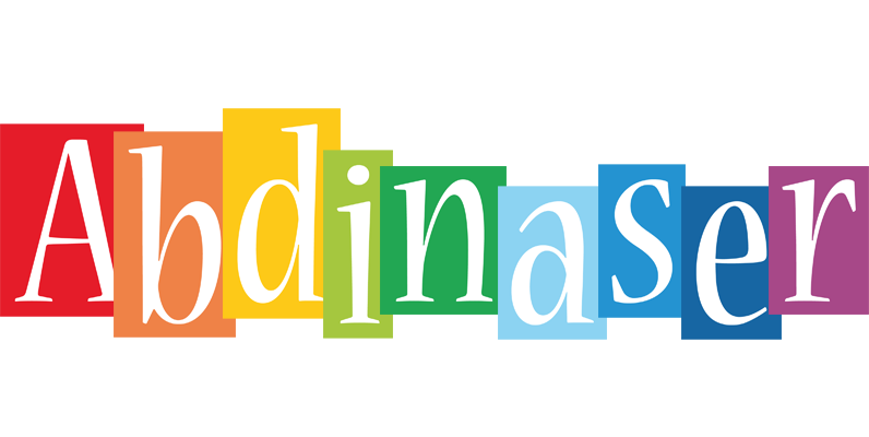 Abdinaser colors logo