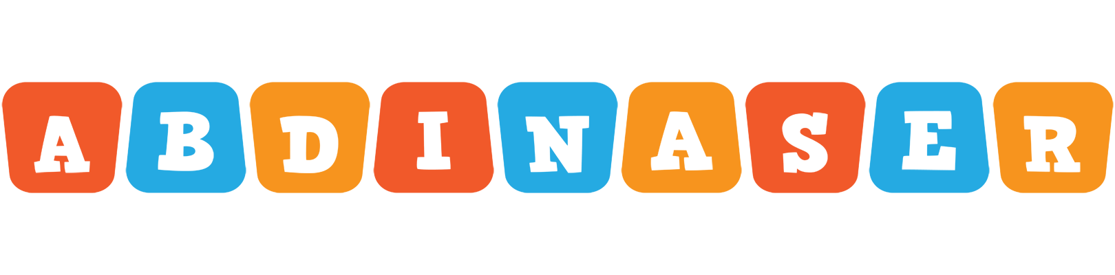 Abdinaser comics logo