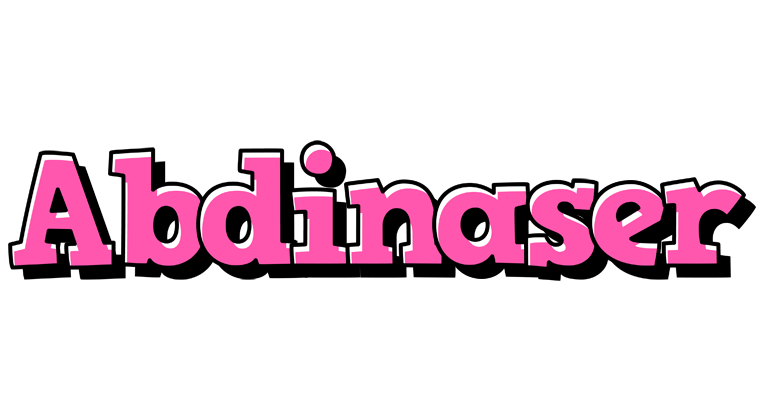 Abdinaser girlish logo