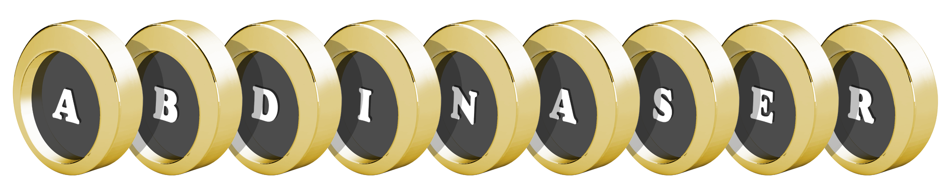 Abdinaser gold logo
