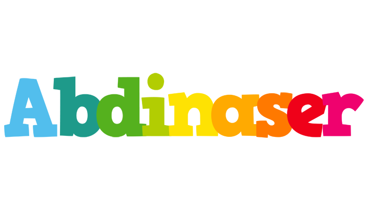 Abdinaser rainbows logo