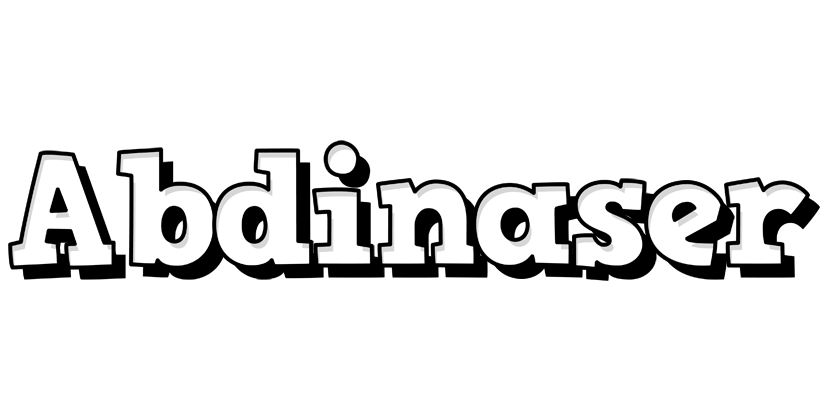 Abdinaser snowing logo