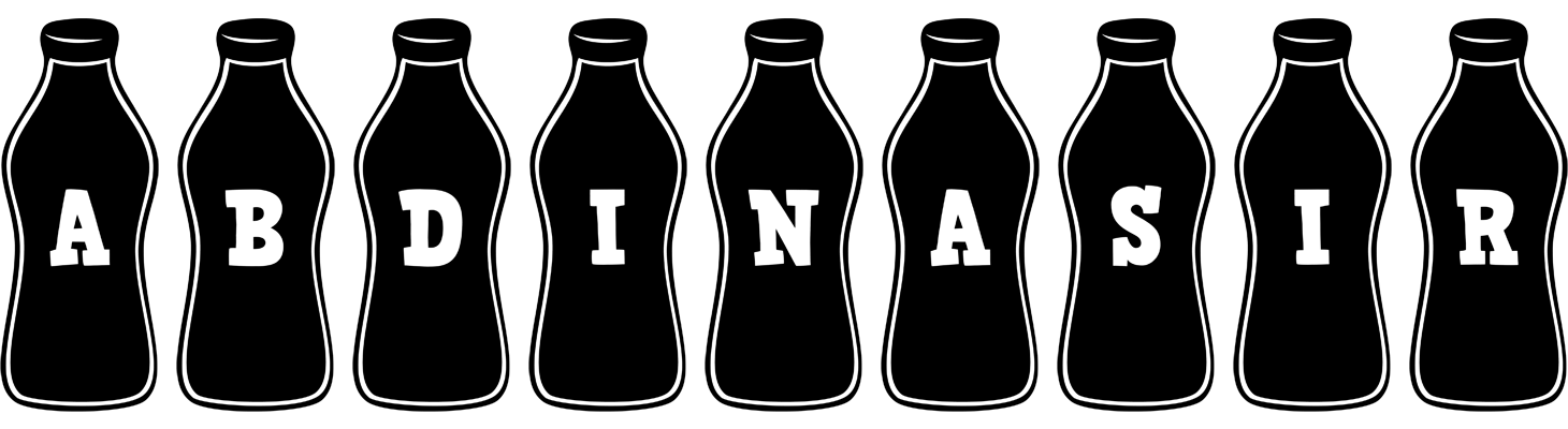 Abdinasir bottle logo
