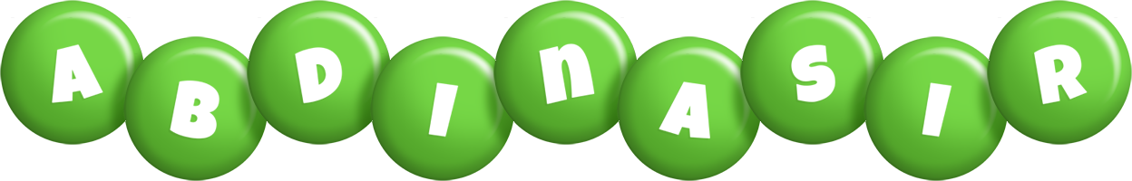 Abdinasir candy-green logo