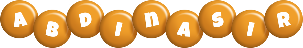 Abdinasir candy-orange logo