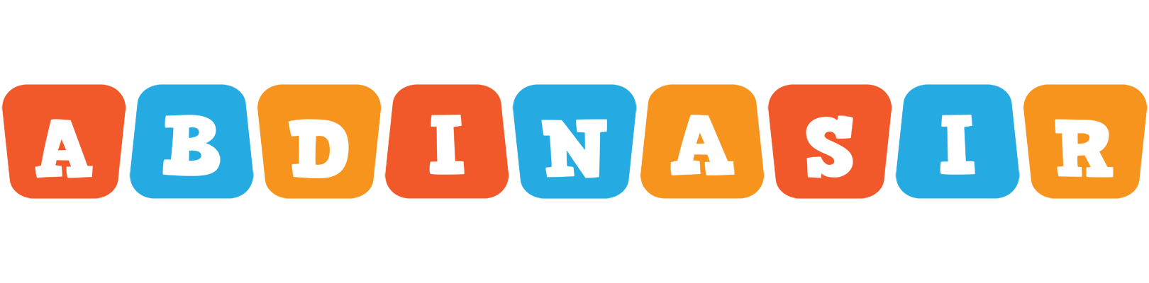 Abdinasir comics logo