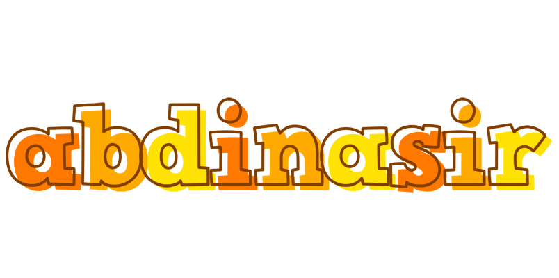 Abdinasir desert logo
