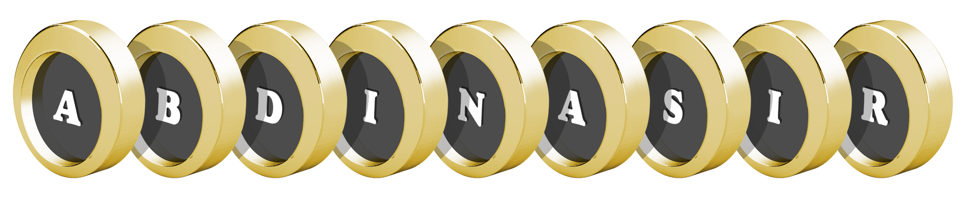 Abdinasir gold logo