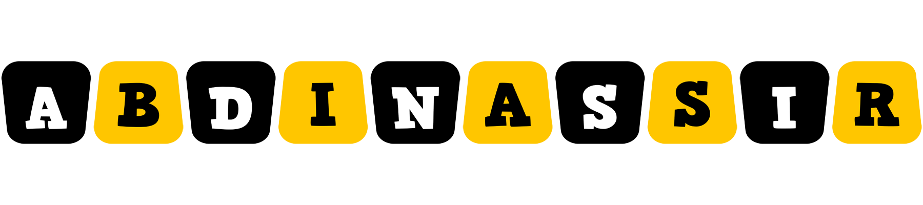 Abdinassir boots logo
