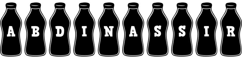 Abdinassir bottle logo