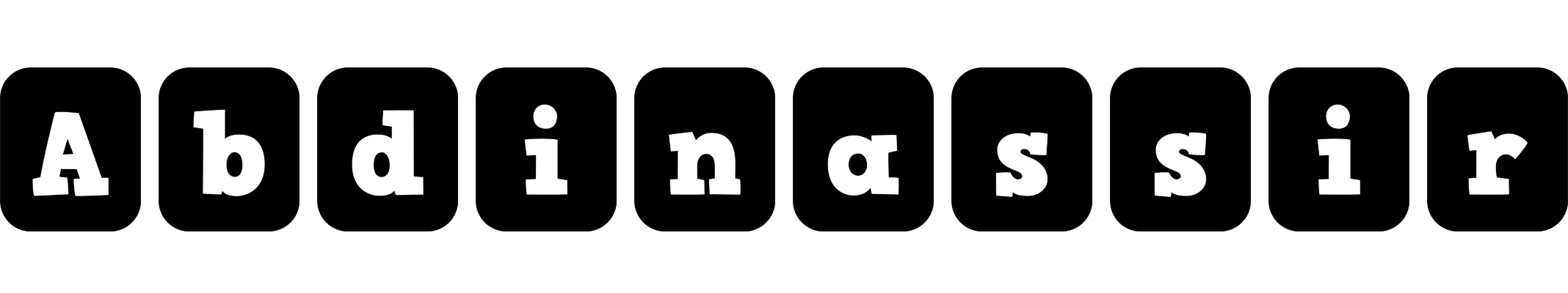 Abdinassir box logo
