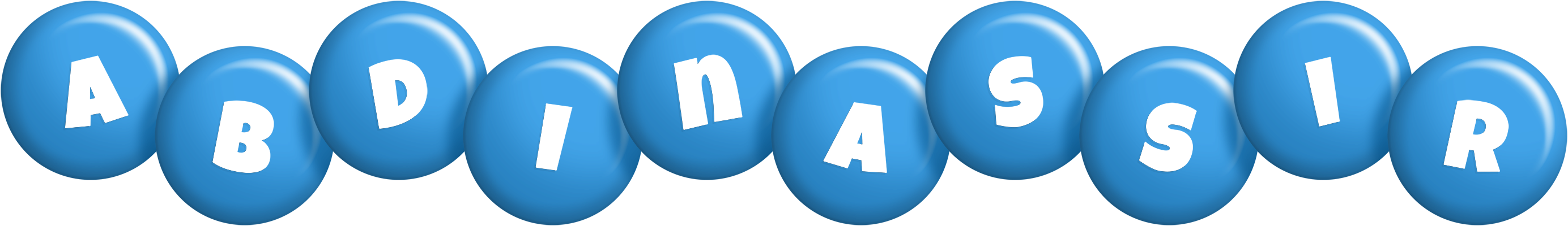 Abdinassir candy-blue logo