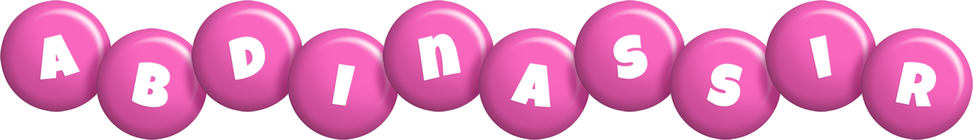 Abdinassir candy-pink logo