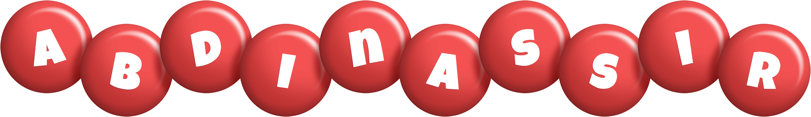 Abdinassir candy-red logo