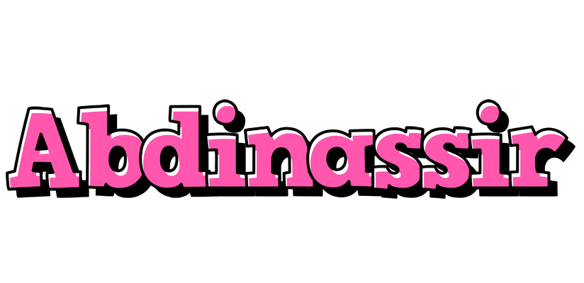 Abdinassir girlish logo