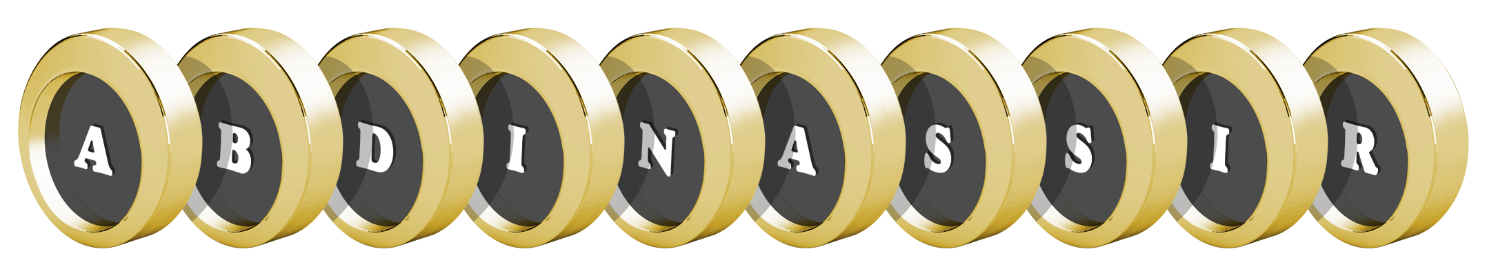Abdinassir gold logo