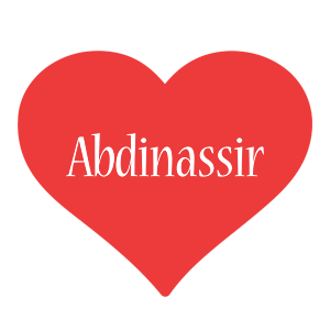 Abdinassir love logo