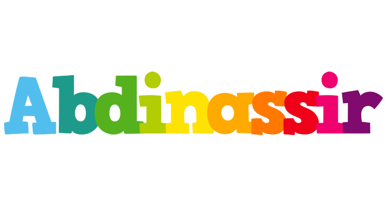 Abdinassir rainbows logo