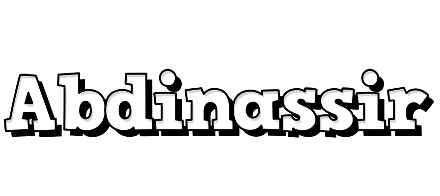 Abdinassir snowing logo