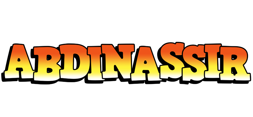 Abdinassir sunset logo