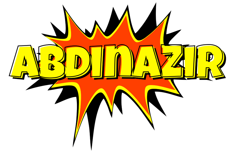 Abdinazir bazinga logo