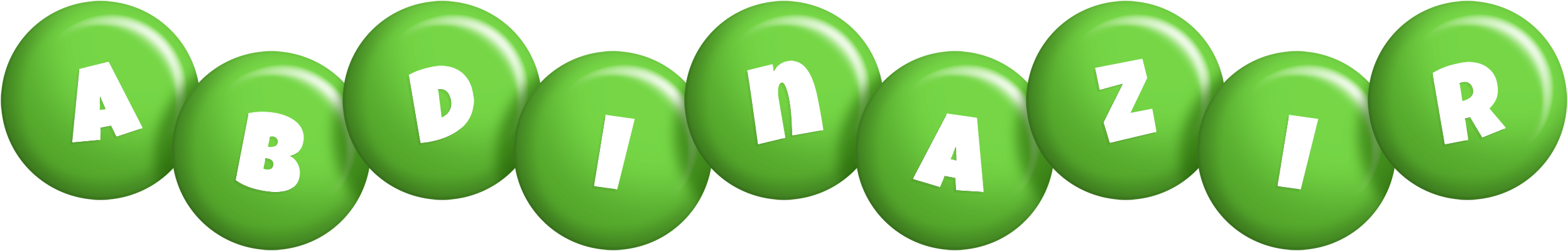 Abdinazir candy-green logo