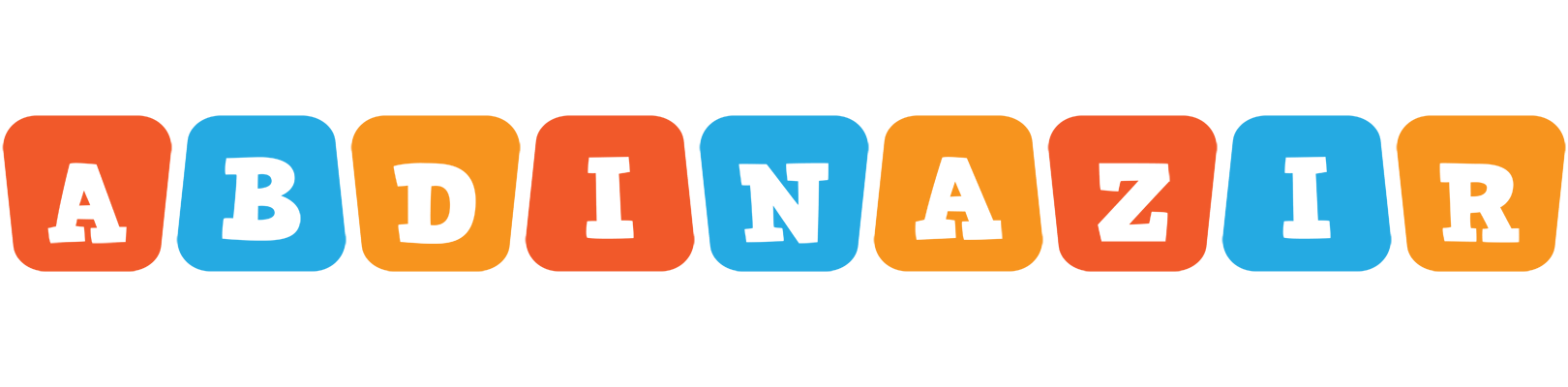 Abdinazir comics logo