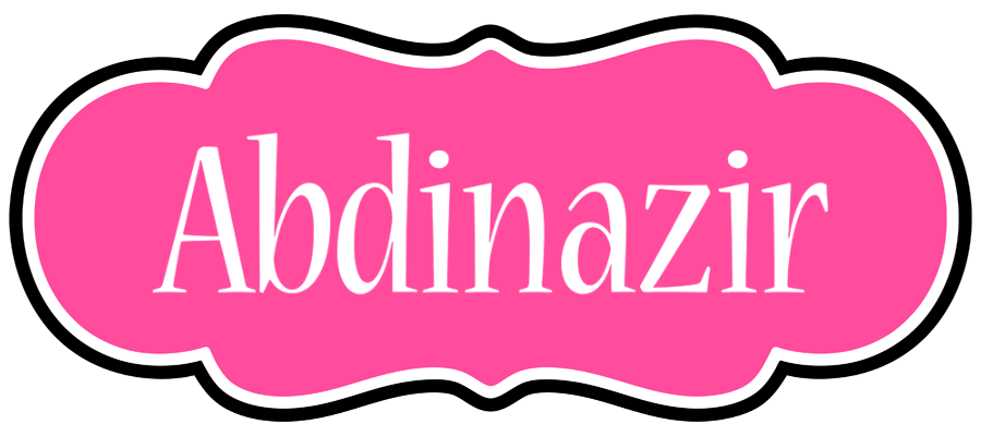Abdinazir invitation logo