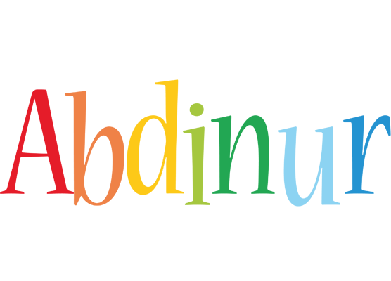 Abdinur birthday logo