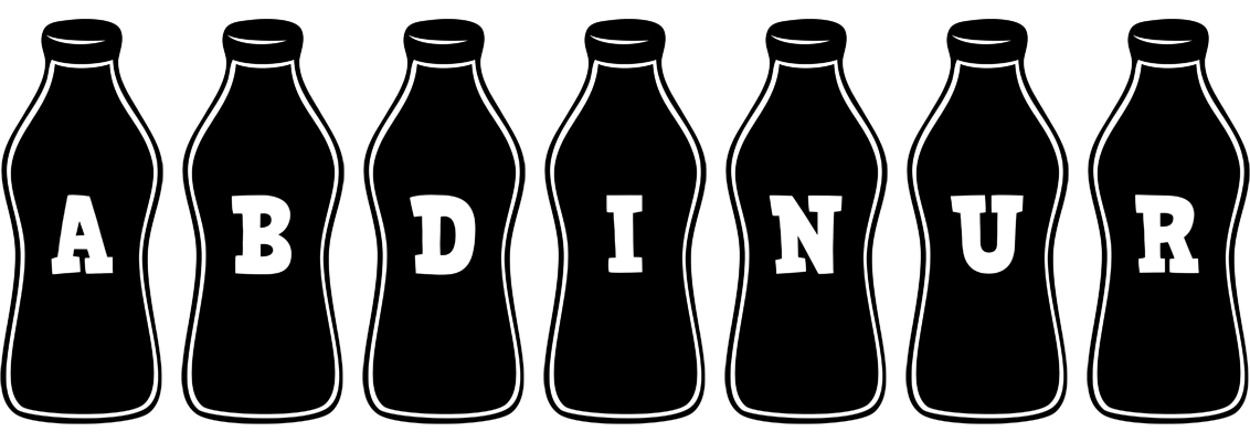 Abdinur bottle logo