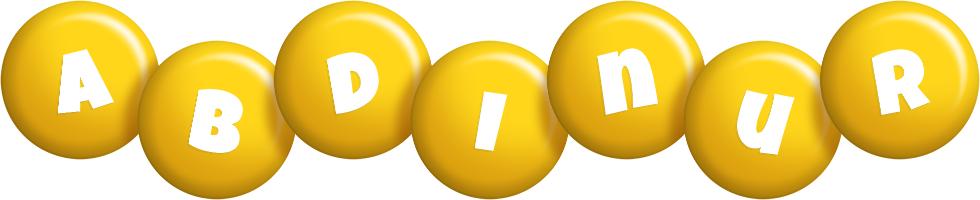 Abdinur candy-yellow logo