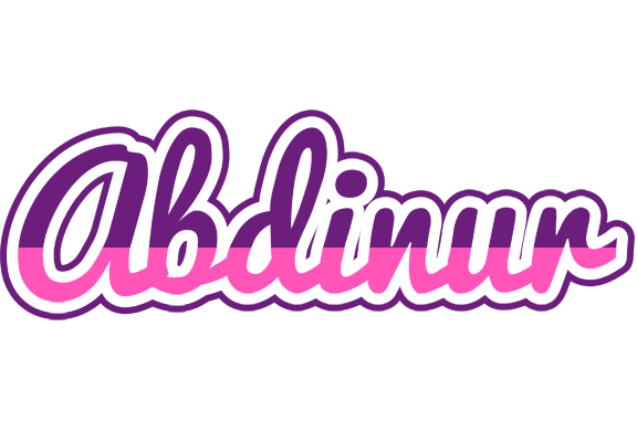 Abdinur cheerful logo