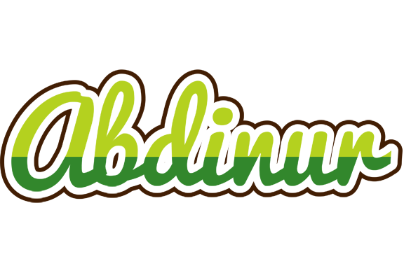 Abdinur golfing logo