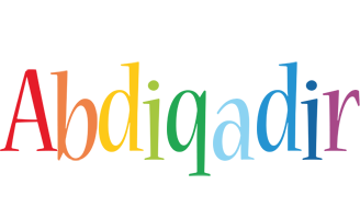 Abdiqadir birthday logo