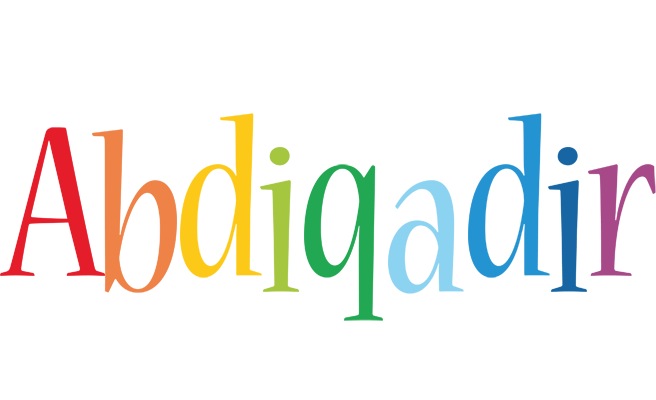 Abdiqadir birthday logo