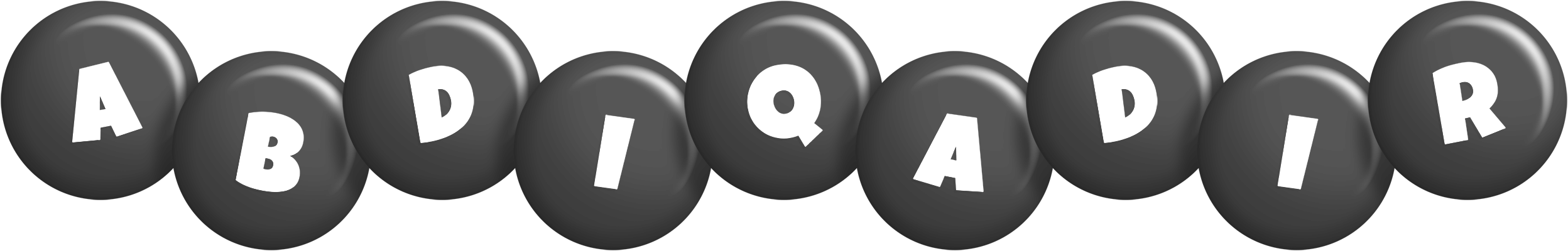 Abdiqadir candy-black logo