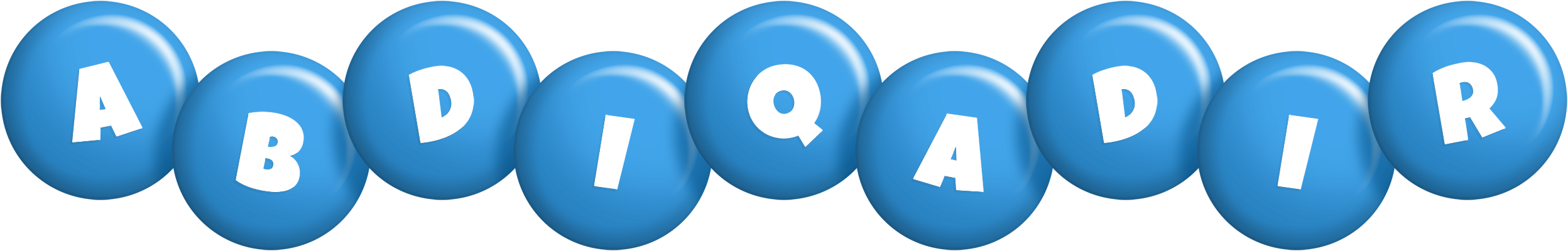 Abdiqadir candy-blue logo