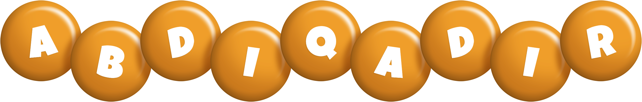 Abdiqadir candy-orange logo
