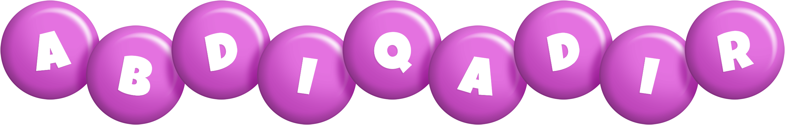 Abdiqadir candy-purple logo
