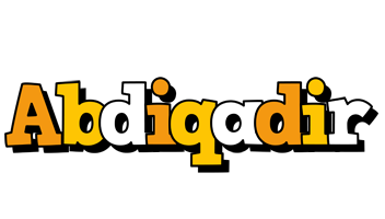 Abdiqadir cartoon logo