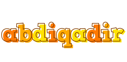 Abdiqadir desert logo