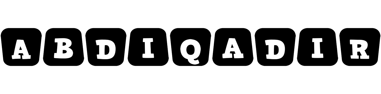 Abdiqadir racing logo